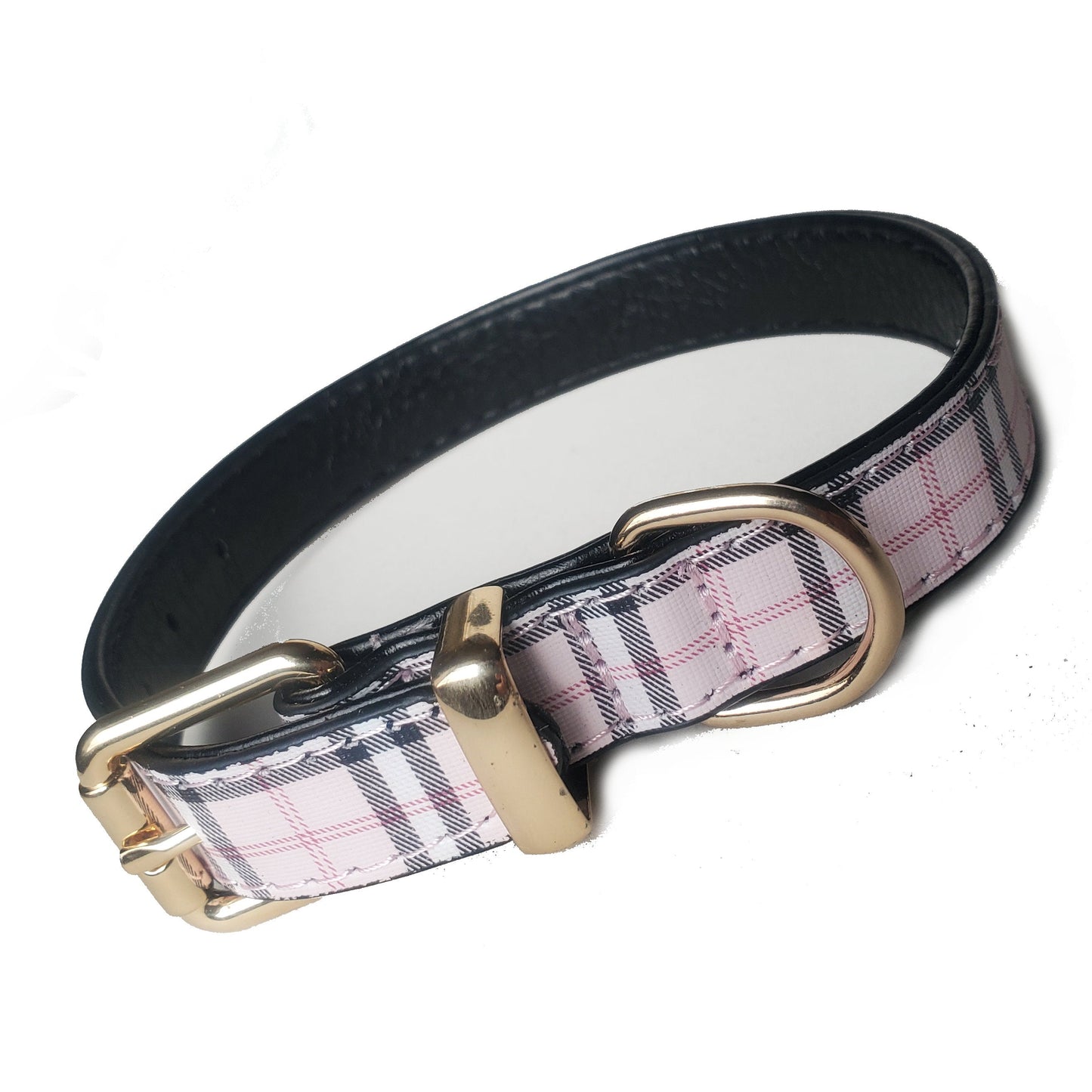 Tartan Check Dog Collars 10½ - 18"-3