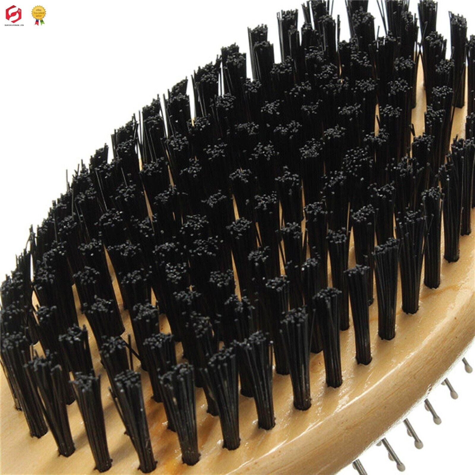 Double Side Dog Cat Grooming Brush Groomer Comb Pet Hair Fur Tidy Cleaner Wooden
