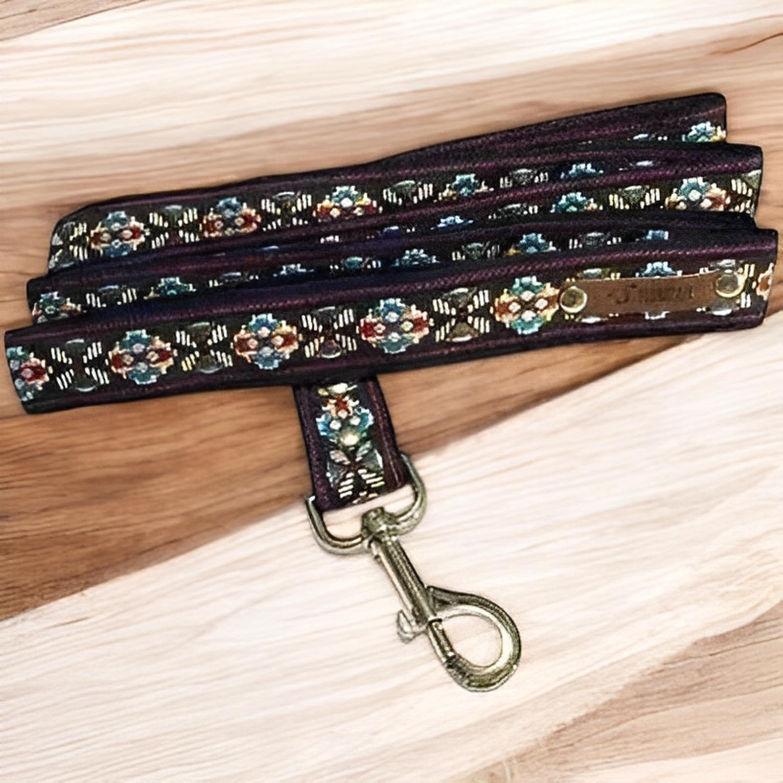 Finnigan's Chic Cotton Canine Lead-0