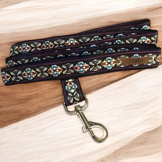 Finnigan's Chic Cotton Canine Lead-0